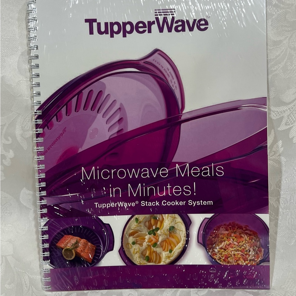 TupperWave Microwave Meals in Minutes Cookbook by Tupperware